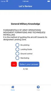 AFP Service Aptitude Test screenshot 3