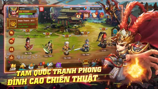 Tam Quốc Tranh Phong screenshot 0