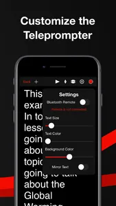 AI Teleprompter Voice & Remote screenshot 5