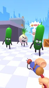 Hit Tomato 3D: Knife Master screenshot 1