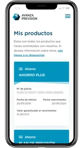 AVANZA Previsión screenshot 1