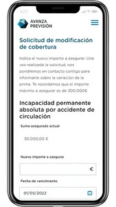 AVANZA Previsión screenshot 4