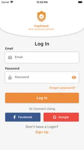 CopCheckApp screenshot 1