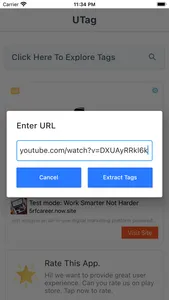 UTag -  Find Tags for videos screenshot 2