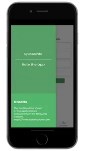 Spices info screenshot 2