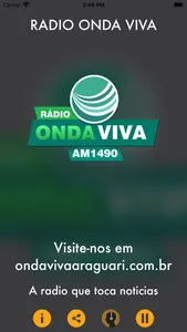 RADIO ONDA VIVA AM ARAGUARI MG screenshot 1