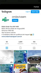 RADIO ONDA VIVA AM ARAGUARI MG screenshot 4