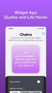 Chakra: Life Hacks and Quotes screenshot 0