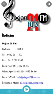 Doğan 21 FM screenshot 9