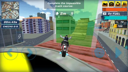 Super Stunt Hero Bike Sim 3D screenshot 2