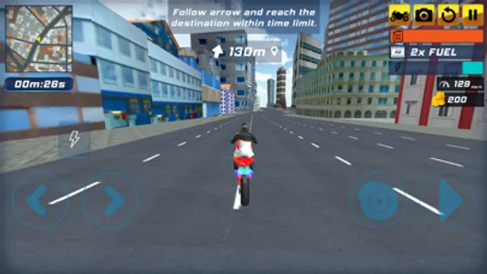 Super Stunt Hero Bike Sim 3D screenshot 3