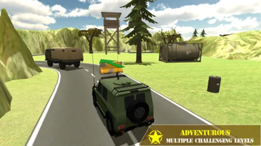 Army Transport Driving Games screenshot 2