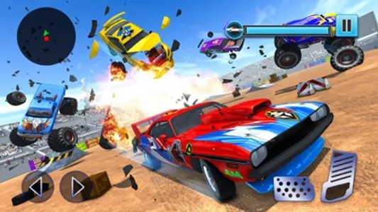 Muscle Car Derby Demolition 3D screenshot 0