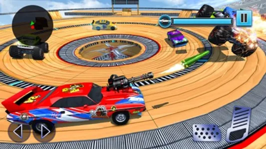 Muscle Car Derby Demolition 3D screenshot 2