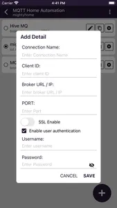 MQTT Home Automation screenshot 1