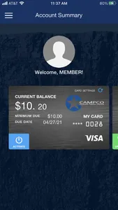 MyCU Card screenshot 1