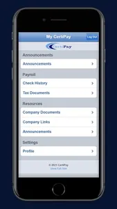 MyCertiPay screenshot 0