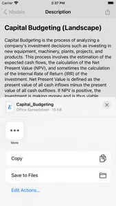 Finance Spreadsheet Models screenshot 3