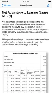 Finance Spreadsheet Models screenshot 4