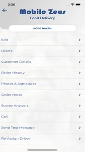 Mobile Zeus - Delivery screenshot 3