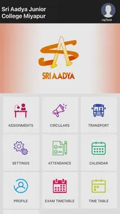 Sri Aadya Jr. College App screenshot 0