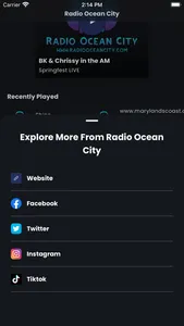 Radio Ocean City screenshot 2