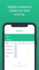 The Golf App | Social Gaming screenshot 2