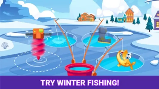 Kids Fishing: Fish Baby Games screenshot 1