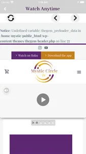 Mystic Circle TV screenshot 1