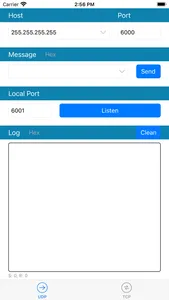 Network Debugger - TCP/UDP screenshot 1