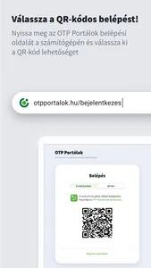 OTP Portálok QR-kód belépő screenshot 0