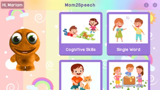 Mom2Speech: Speech Therapy screenshot 1