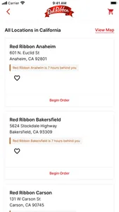 Red Ribbon Ordering screenshot 2