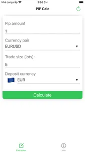 Pip Calculator - Pip Forex screenshot 0