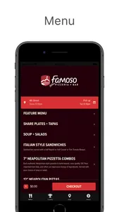 Famoso Pizzeria screenshot 0