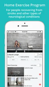 MyTRCare - Stroke Exercises screenshot 0