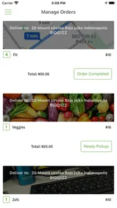 Digi-Foods Vendor screenshot 1