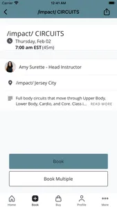 /impact/ Group Fitness screenshot 2