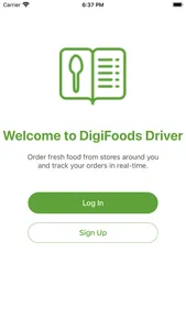 Digi-Foods Driver screenshot 0