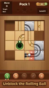 Move the Ball : Slide Puzzle screenshot 1