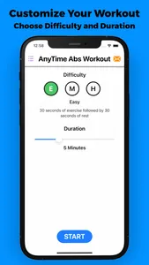 AnyTime Abs Workout screenshot 1