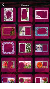 Flower Photo Frames Maker screenshot 3