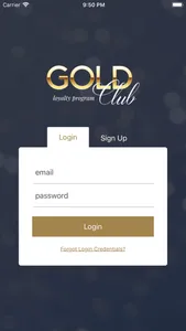 Gold Club Loyalty Program screenshot 0