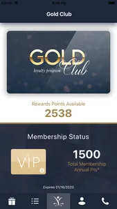 Gold Club Loyalty Program screenshot 1