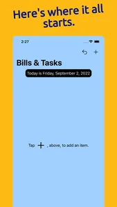 Bill & Task Manager screenshot 0