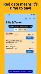 Bill & Task Manager screenshot 5