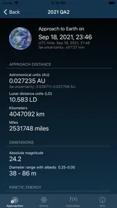 Asteroid Close Approach screenshot 1