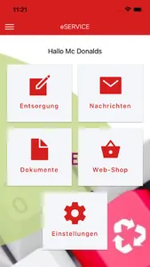 eSERVICEmobile screenshot 1