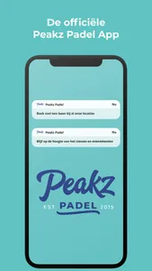 Peakz Padel screenshot 0