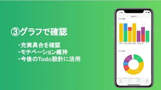やったことをグラフで記録-paceMaker screenshot 3